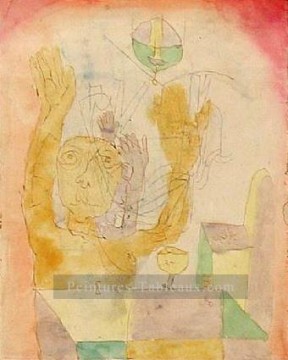Illumination de deux Sectie Paul Klee Peinture à l'huile